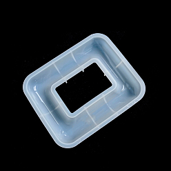 Rectangle Силиконовые формы для фоторамок своими руками, формы для литья смолы, инструменты для производства глиняных ремесел, прямоугольные, 253x183x17 мм
