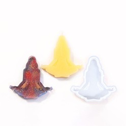 Human Силиконовые формы, формы для свечей, формы для литья гипсовой смолы, белые, человек, 139x141x23 мм