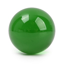 Зеленый Стеклянный хрустальный шар, орнамент для гадания по фэншуй, круглые, зелёные, 38~39 мм