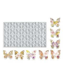 Rectangle Силиконовые формы для подвесок пищевого класса своими руками, формы для литья смолы, прямоугольные, 230x130x5 мм