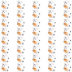 Белый 40украшение для домашнего дисплея мини-коровы из смолы, белые, 16.5x8x13 мм