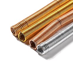 (52) Непрозрачная лаванда 4шт алюминиевая проволока каркасная проволока, круглая гибкая спиральная проволока, металлическая нить для изготовления украшений, разноцветные, 8 мм, о 310мм / шт