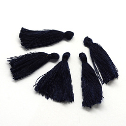 Прусский Синий Украшения из кисточек из поликоттона ручной работы, кулон украшения, берлинская лазурь, 29~35 мм