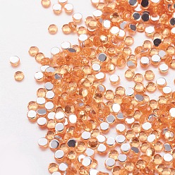 Сэнди Коричневый Акриловые стразы - кабошоны , граненые, полукруглый, песчаный коричневый, 3x1 мм , около 10000 шт / мешок