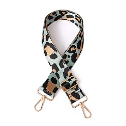 Аквамарин Цепочка для сумок из полиэстера, для замены сумочки или сумки через плечо, аквамарин, 750~1250x40 мм