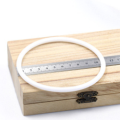 Ring Пластиковый венок макраме цветочный обруч, Для дома, автомобиля, поделки, свадебные настенные украшения, кольцо, 110 мм