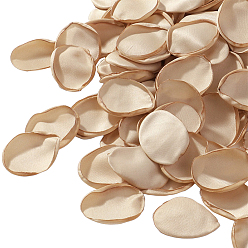 Лимонный шифон 200шт. искусственные лепестки роз, для свадебного прохода центральные столовые конфетти вечерние сувениры украшения дома, лимонный шифон, 37~39x29~34x1 мм