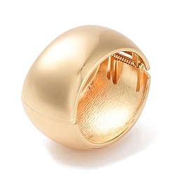 Золотой Широкие браслеты из сплава на шарнирах, массивные браслеты для женщин, золотые, Внутренний диаметр: 5.2x6.1 cm