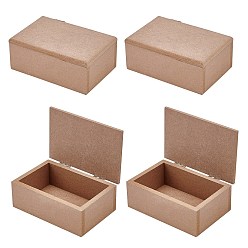 Camel Pinewood Box, Flip Cover, Rectangle, Camel, 7.1x10.3x4.1cm, Inner Size: 91x57mm
