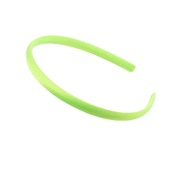 Лайм Атласные резинки для волос, ювелирные аксессуары для волос, желто-зеленые, 360x10 мм