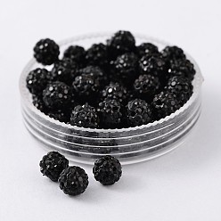 Реактивный Самолет Pave disco бусины, Бусины со стразами, полимерная глина , класс А, круглые, струя, 6 мм, отверстие : 0.8 мм