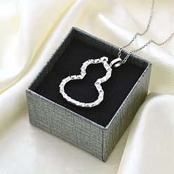 Нержавеющая Сталь Цвет 304 из нержавеющей стали ожерелье, Горлянка, цвет нержавеющей стали, 25.59 дюйм (65 см)