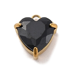 Реактивный Самолет 304 из нержавеющей стали горный хрусталь подвески, вакуумное покрытие pvd, сердце, реальный 18 k позолоченный, струя, 11x9.5x5 мм, отверстие : 1.6 мм