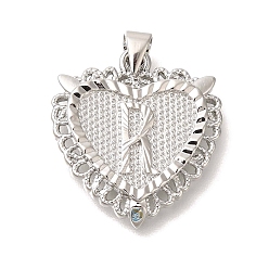 Letter R Стойки обшивки латунные подвески, без кадмия и без свинца, сердце с подвесками в виде буквы az, Буква R, 24x22x3 мм, отверстие : 5x3.5 мм