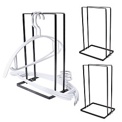 Черный 3шт. железная вешалка для одежды стеллаж для хранения, чёрные, 190x141x300 мм