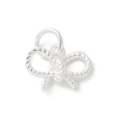 Серебро S925 кулон из стерлингового серебра, серебряные, 7x10.5x3.5 мм