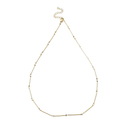 Золотой Ионное покрытие (IP) 304 ожерелье из нержавеющей стали с поворотным звеном-цепочкой, золотые, 17.40 дюйм (44.2 см)