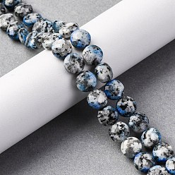 K2 Камня Натуральные к 2 каменные бусы, граненый ромб, плоско-круглые, 8~8.5x4.5~6.8 мм, отверстие : 0.8~1.2 мм, около 48~49 шт / нитка, 15.08~15.35 дюйм (38.3~39 см)