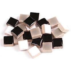 Разноцветный Мозаичная плитка из фарфора квадратной формы, для поделок из мозаики своими руками, рамки для картин и многое другое, красочный, 10x10 мм, о 205 шт / комплект