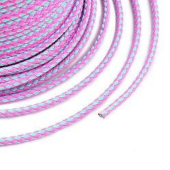 Фиолетовый 40m с нейлоновым покрытием 304 плетеные провода из нержавеющей стали, круглые, фиолетовые, 3 мм, 9 датчик, около 131.23 футов (40 м) / рулон