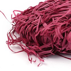 Светло-Вишневый Бумажный крошечный наполнитель, для упаковки подарков и наполнения пасхальной корзины, светло-вишневый, 26x0.25~0.26 см