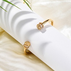 Золотой Ионное покрытие (ip) 304 браслеты из нержавеющей стали, браслеты с крутящим моментом для женщин, с кубического циркония, золотые, внутренний диаметр: 2-1/4x1-7/8 дюйм (5.8x4.7 см)