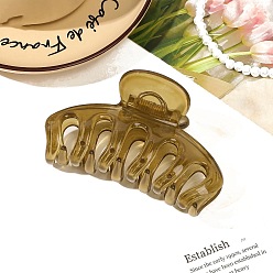 Темно-Золотистый Заколки для волос pc claw, для женщин девушек, темные золотарник, 110x70x55 мм