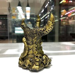 Хаки Скульптура из смолы с когтем дракона, украшения для пьедестала, держатель хрустального шара, для домашнего офисного стола, хаки, 75x67x106 мм