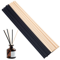 Mixed Color 10 Sets 2 Colors Polyester Diffuser Replacement Sticks, Mixed Color, 301x4mm, 5pcs/set, 5 sets/color