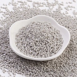 чертополох Стеклянные бусины matsuno mgb, японский бисер, 11/0 непрозрачные круглые стеклянные бусины, два среза, шестиугольник, чертополох, 2x2x2 мм, отверстие: 0.8 мм, о 44000pcs / мешок, 450g / мешок