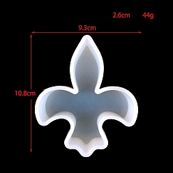 Цветок Пищевые силиконовые формы, формы помады, для украшения торта поделки, цвет шоколада, конфеты, УФ-смола и эпоксидная смола, белые, цветок, 108x93x26 мм