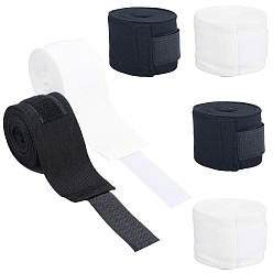 (52) Непрозрачная лаванда 4 шт. 2 цвета хлопковые бинты для бокса, тактическое снаряжение, разноцветные, 5000x53x3.5 м, 2 шт / цвет