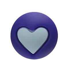 Сердце Круглые пищевые экологически чистые силиконовые бусины, сердце, 15 мм