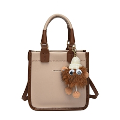 Античный Белый Наборы сумок через плечо своими руками, включая материалы для сумки из искусственной кожи и молнию, старинный белый, 210x200x100 мм