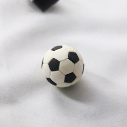 Football Резиновая мини модель, аксессуары для кукольного домика с микро-ландшафтом, притворяясь опорными украшениями, футбол, 23 мм