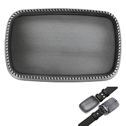 Античное Серебро 1 застежки-пряжки из сплава в тибетском стиле, прямоугольные, античное серебро, 52.5x82.5x17 мм