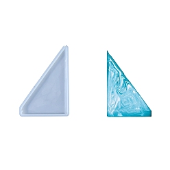 Треугольник Парусник своими руками изготовление свечей, силиконовые формы для литья, для уф-смолы, изготовление изделий из эпоксидной смолы, белые, треугольные, 120x90x9 мм