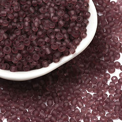 Розово-Коричневый 8/0 стакан бисер, матового цвета, круглые, розово-коричневый, 3 мм