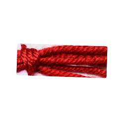 (123L) Белый крем непрозрачный блеск Мягкие детские нити, с кашемиром, акриловые волокна и сковороду, огнеупорный кирпич, 2 мм, о 50 г / рулон, 6 рулонов / коробке