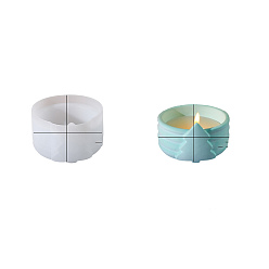 Рождественская елка Силиконовые формы, формы для подсвечников, формы для литья гипсовой смолы, белые, рождественская елка, 88x53 мм