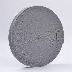 Светло-серый Цветная плоская эластичная резинка, швейные принадлежности для одежды, светло-серый, 25 мм, около 43.74 ярдов (40 м) / рулон