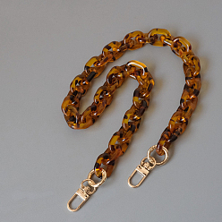 Сиена Резиновые ручки, с застежкой железа, для замены ремней для мешков, золотой свет, цвет охры, 60x1.8 см