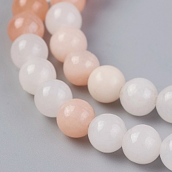 Pink Aventurine Natural Pink Aventurine Beads Strands, Round, 6mm, Hole: 1mm, about 62pcs/strand, 15.3 inch(39cm)