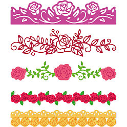 Цветок Углеродистая сталь разрезает трафареты, Шаблон для изготовления бумажных карточек с декоративным тиснением для скрапбукинга своими руками, художественный промысел, цветок, 152x160x0.8 мм