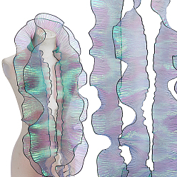 Зеленый 10 ленты из полиэстера в ярдах, для изготовления аксессуаров для бантиков для волос, подарочная упаковка, зелёные, 4-3/4 дюйм (120 мм)