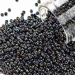 (86) Metallic AB Iris TOHO Round Seed Beads, Japanese Seed Beads, (86) Metallic AB Iris, 11/0, 2.2mm, Hole: 0.8mm, about 50000pcs/pound