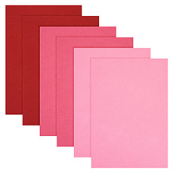 (52) Непрозрачная лаванда 9 листы 3 цветной нетканый материал, поделки товары для рукоделия, прямоугольные, разноцветные, 300x200x1 мм, 3 листов / цвет