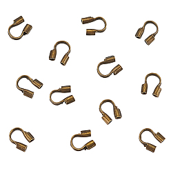 Античная Бронза 300шт. латунная проволочная защита и протекторы, античная бронза, 5x4x1 мм, 300 шт / комплект