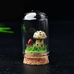 Далматинских Джаспер Натуральные грибы из далматинской яшмы для украшения витрины, со стеклянной крышкой, для украшения рабочего стола домашнего офиса, 20 мм