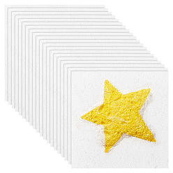 Белый Квадратная текстура пенопластовой бумаги для рисования для детей, белые, 100x100x1 мм